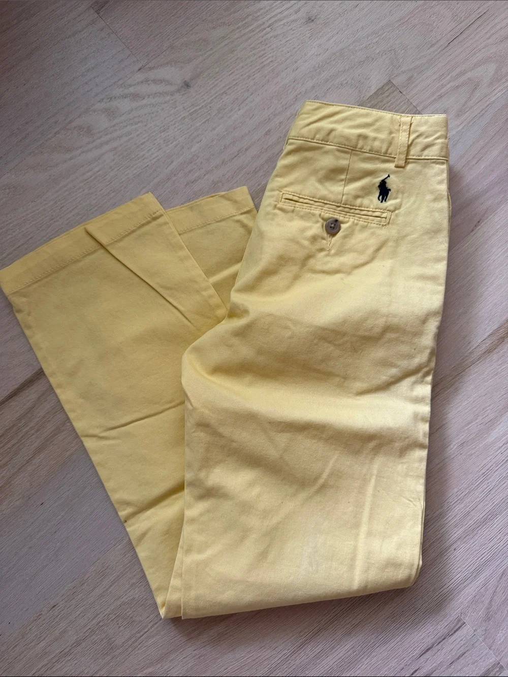 Ralph Lauren Soft Yellow Men's Chino Pants